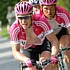Kim Kirchen an der Spitze des Feldes w�hrend der 6. Etappe der Tour de Suisse 2006
